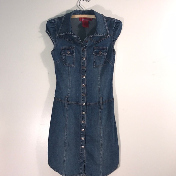 hot kiss denim dress